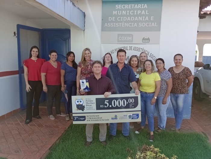 Projeto Nutri Coxim fica em 3° lugar em premiação estadual Mariluce Bittar