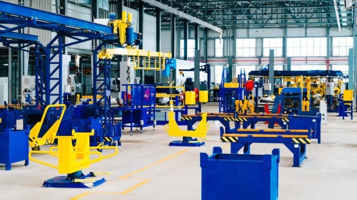 Setor de máquinas e equipamentos registra aumento na receita