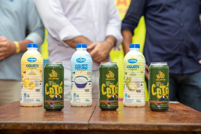 Iogurtes de Pinha e Maracujá estreiam com brilho na 14ª Feira Baiana da Agricultura Familiar
