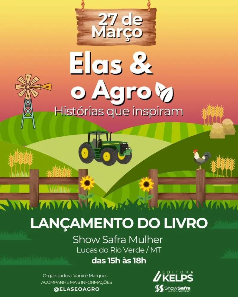 “Elas e o Agro” lança seu 3ª volume em celebração à força feminina no agronegócio