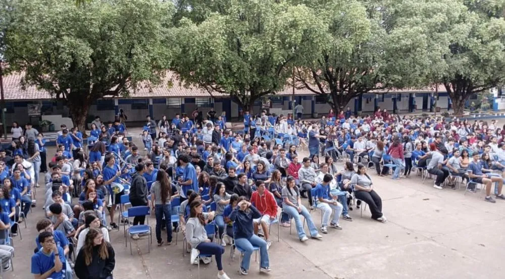 Instituto Produz promove ciclo de palestras de conscientização e valorização pela vida em escolas estaduais de Rondonópolis e região.