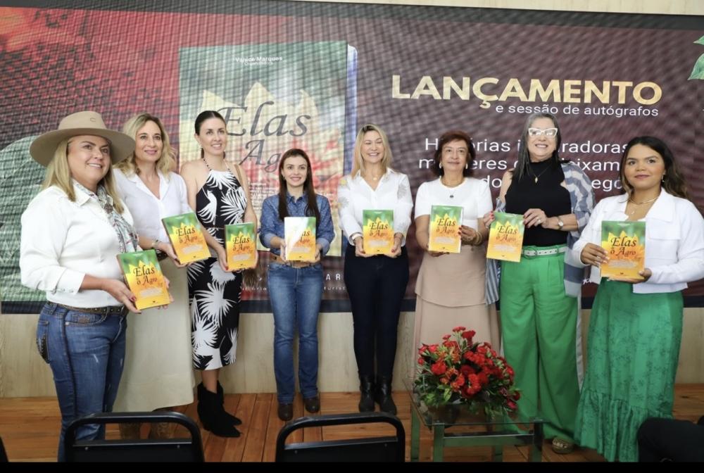 Obra “Elas & o Agro”, que conta a história de 21 produtoras rurais, é lançada durante a 21ª Tecnoshow COMIGO
