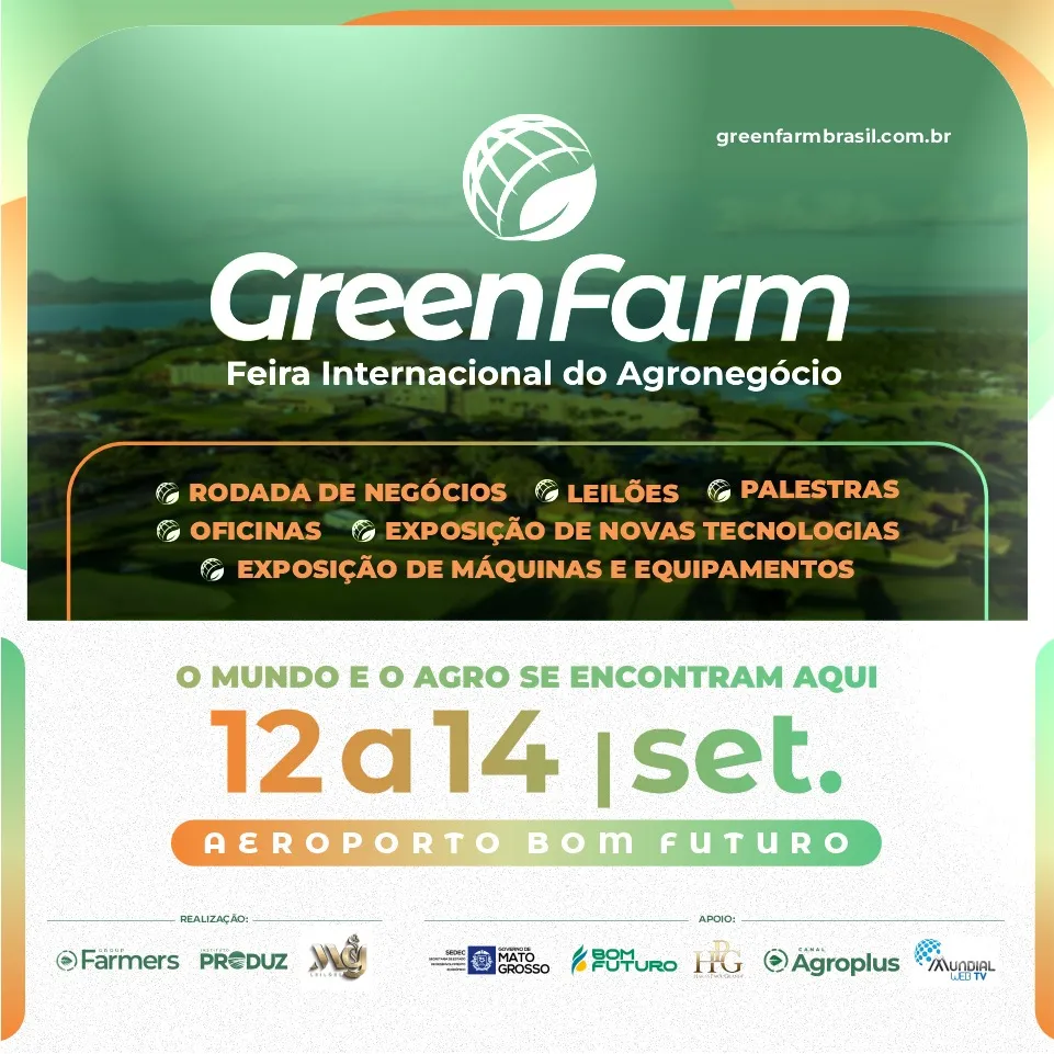 Mato grosso terá uma Feira Internacional do Agronegócio